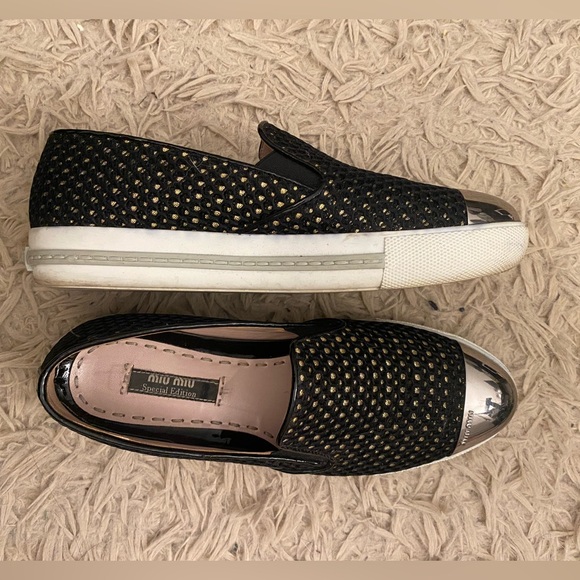 Miu Miu Slip On Sneakers Special Edition - Picture 4 of 9
